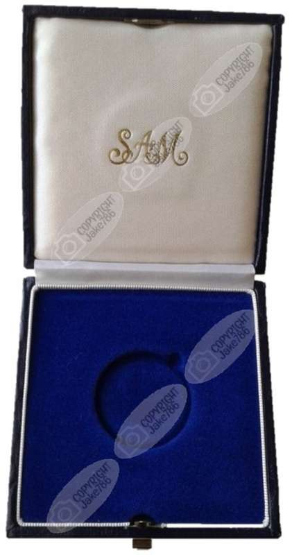Empty SA MINT Box - For Non-Encapsulated Silver R1 coin