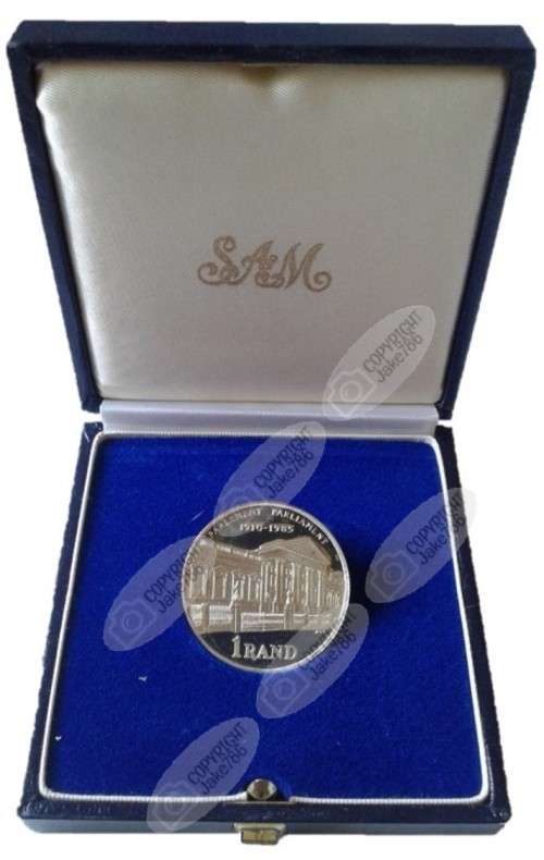 1985 SILVER PROOF R1 - PARLIAMENT