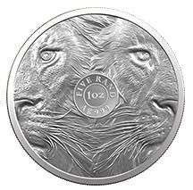 *** 2019 Big 5 Release *** Lion Brilliant Uncirculated 1Oz Silver Ag 999