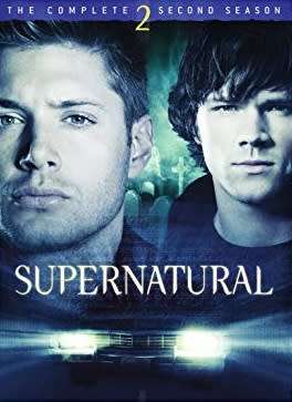 DVD - SUPERNATURAL - SEASON 2 - CONTAINS 6 DVD's