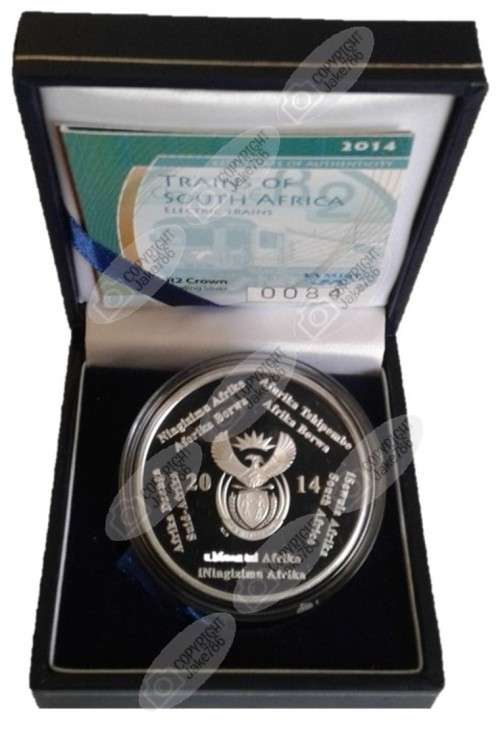 2014 Silver Proof R2 - Electric Train - Mintage Of Only 247