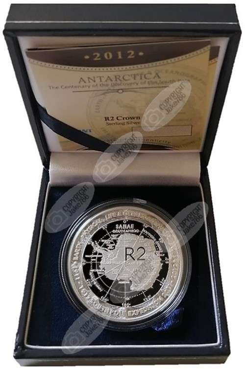 2012 Silver Proof R2 - Antarctica