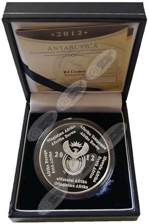 2012 Silver Proof R2 - Antarctica