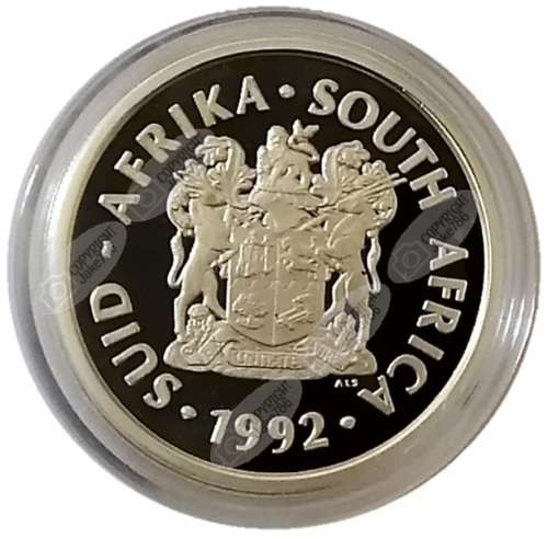 1992 SILVER PROOF R2 - MINT TECHNOLOGY
