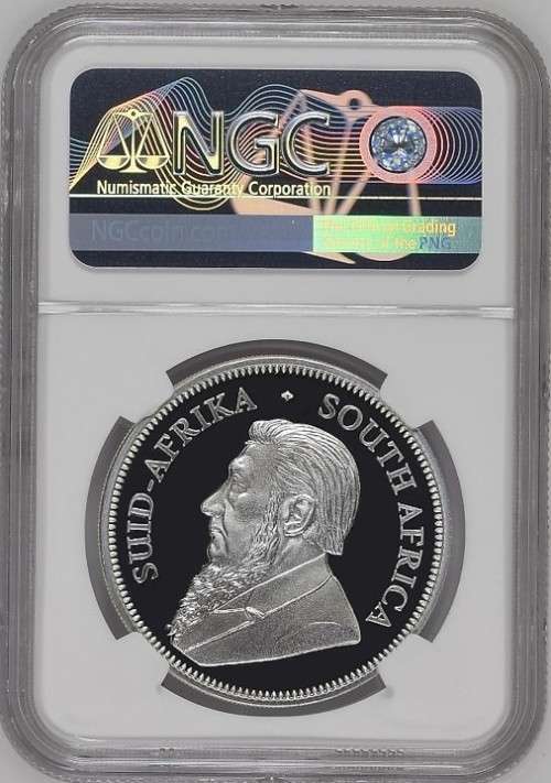 PF68 UC - 2017 SILVER PROOF 1 Oz KRUGERRAND - WITH 50 YEAR MINT MARK