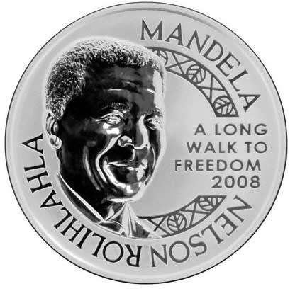 2009 Norway Silver - 1 Oz - Nelson Mandela - Robben Island