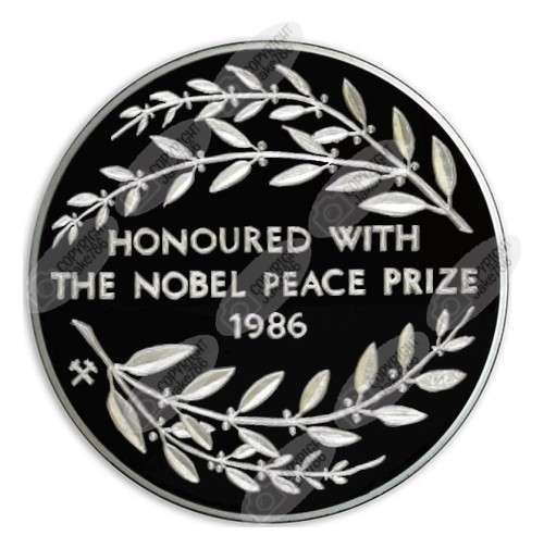 1999 Norway Proof Silver - 1 Oz - Elie Weisel - Nobel Peace Prize Winner - In Folder