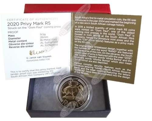 2020 Oom Paul Mintmark R5