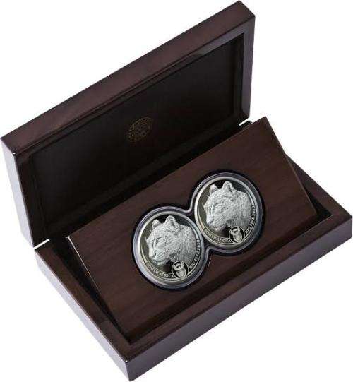 2020 Silver Double Proof Big 5 Leopard Set
