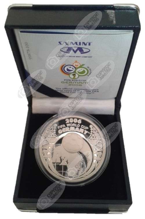 2005 Silver Proof R2 - FIFA World Cup Germany