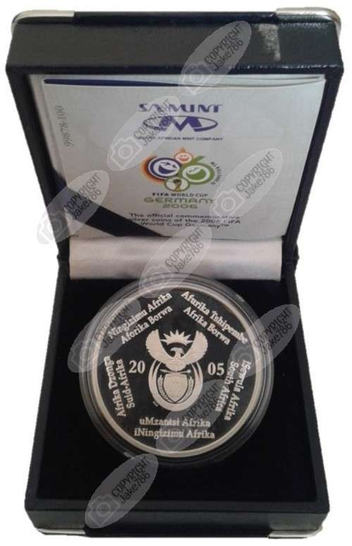 2005 Silver Proof R2 - FIFA World Cup Germany