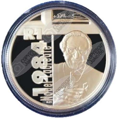 2006 Silver Proof Protea R1 - Desmond Tutu