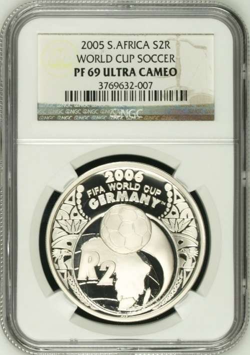 PF69 UC - 2005 Silver Proof R2 - FIFA World Cup Germany