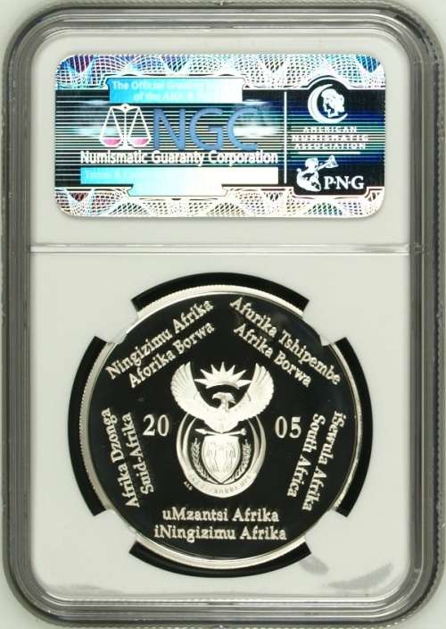 PF69 UC - 2005 Silver Proof R2 - FIFA World Cup Germany