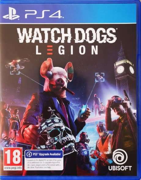 PS4 - Watch Dogs Legion (Includes PS5 upgrade)