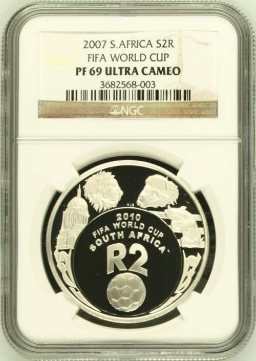 PF69 UC - 2007 Silver Proof R2 - FIFA World Cup