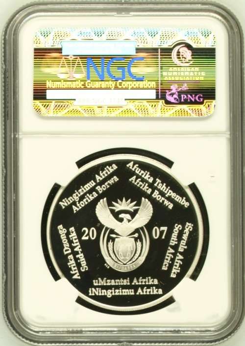 PF69 UC - 2007 Silver Proof R2 - FIFA World Cup