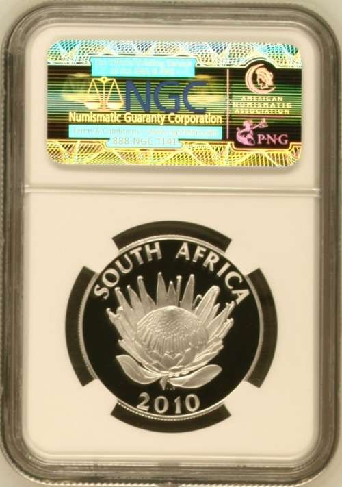 PF70 UC - 2010 Silver Proof R1 - Nadine Gordimer