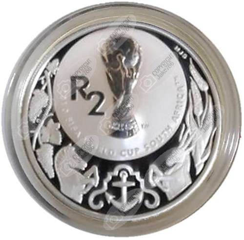 2010 Silver Proof R2 - FIFA World Cup Trophy