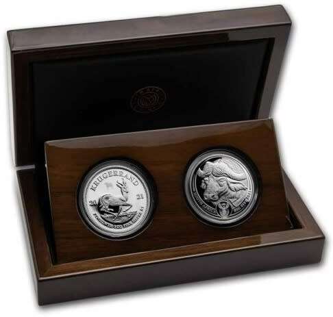 2021 Big 5 Series 1 Release - Buffalo & Krugerrand with Buffalo Privy Mark