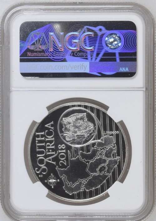 PF67 UC - 2018 Sterling Silver R5 - 1oz Silver Color Series - Crinum Granimicola