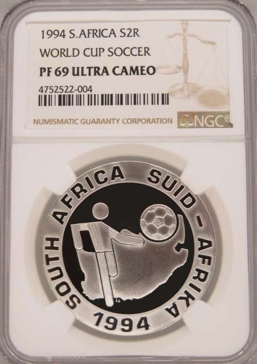 PF69 UC - 1994 Silver Proof R2 - Soccer World Cup