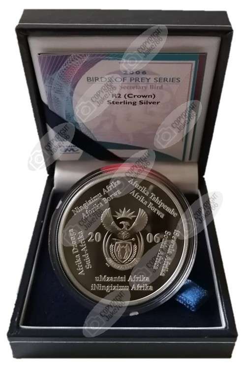 2006 Silver Proof R2 - Secretary Bird