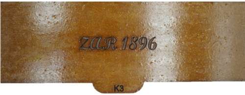 1896 ZAR Coin set - In Wooden box