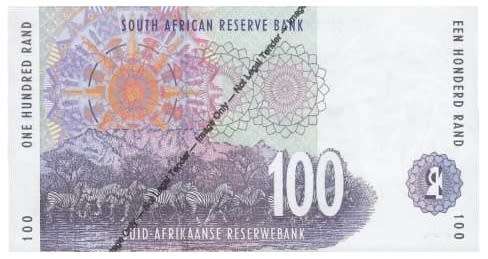CL Stals R100 Bank Note - AA Prefix