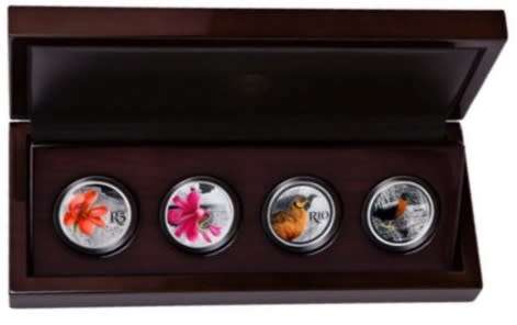 2018 Waterberg Biosphere Reserve - Silver Color Crown Prestige Set