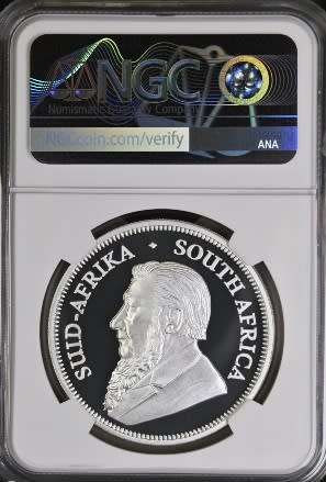 PF70 UC - 2021 Silver Proof 1oz Krugerrand with Buffalo Privy Mark