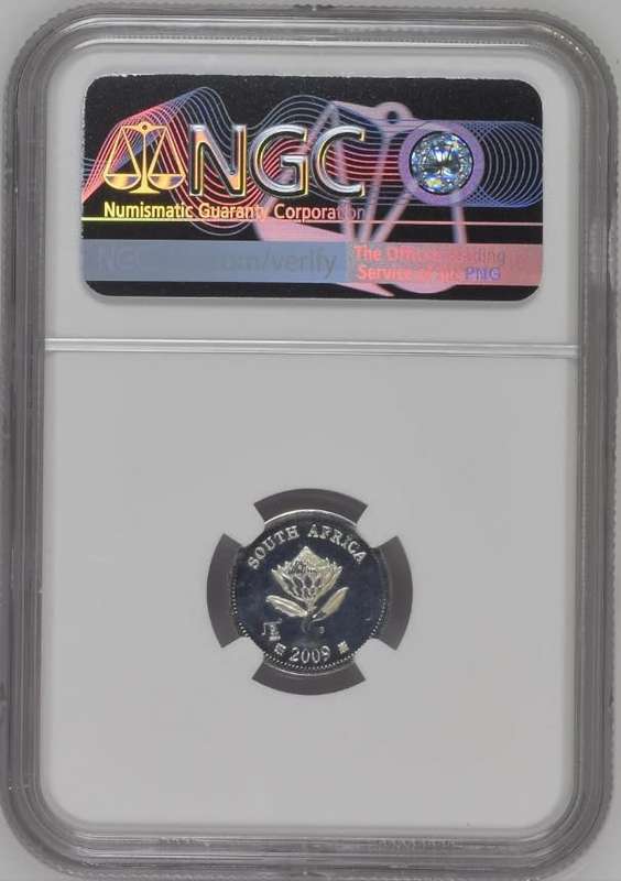 MS67 - 2009 Silver 2½ c (Tickey) - Cape of Good Hope