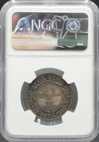 MS62 - 1892 2 Shillings