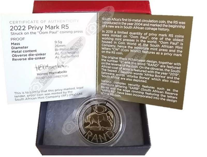 2022 Oom Paul Mintmark R5