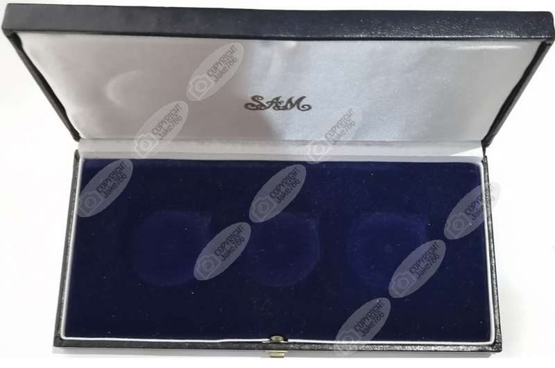 Empty SA Mint Box - Holds 3 Non-Encapsulated Silver R1 Coins