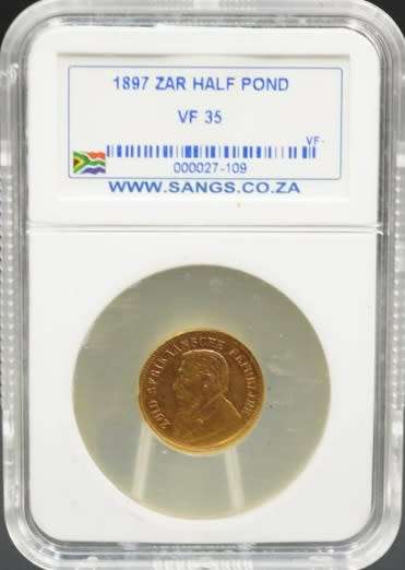 VF35 - 1897 Half Pond
