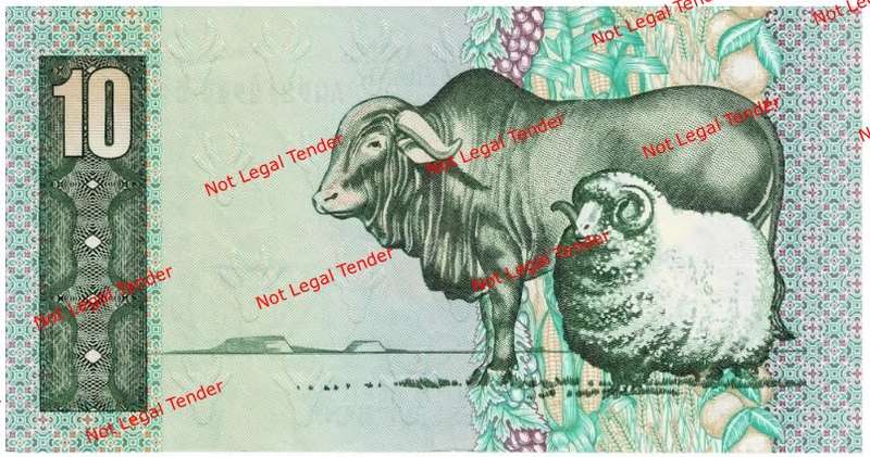 Uncirulated CL Stals R10 Bank Note