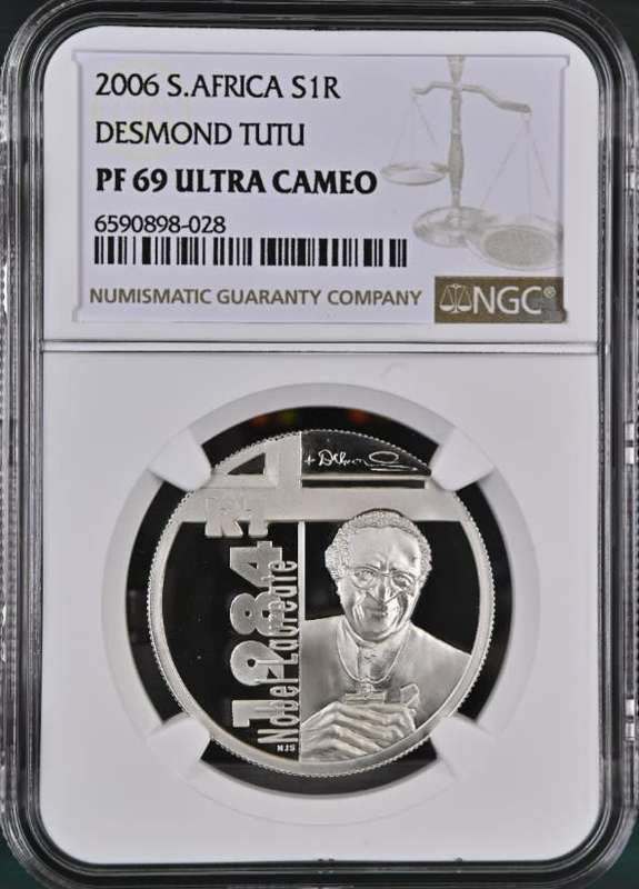 PF69 UC - 2006 Silver Proof R1 - Desmond Tutu
