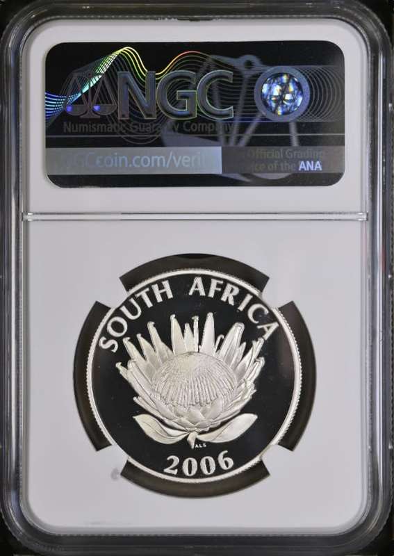 PF69 UC - 2006 Silver Proof R1 - Desmond Tutu