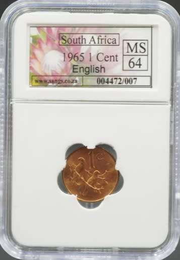 MS64 - 1965 1c English