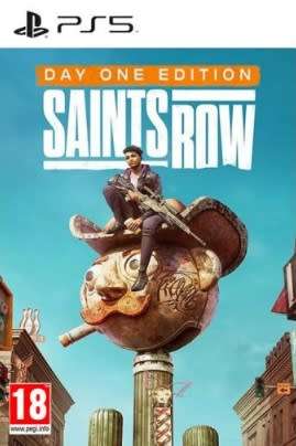 PS5 - Saints Row Day One Edition - Brand New & Sealed