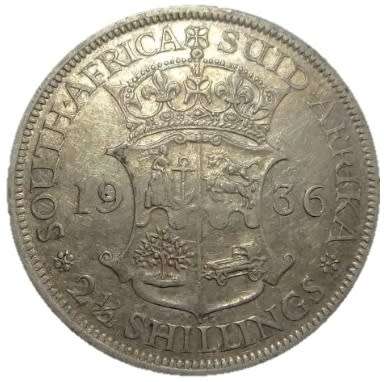 1936 2 ½ Shillings (Half Crown)