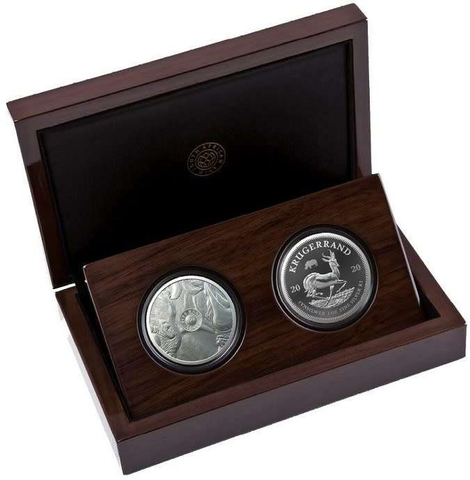 2020 Big 5 Series 1 Release - Rhino & Krugerrand with Rhino Privy Mark