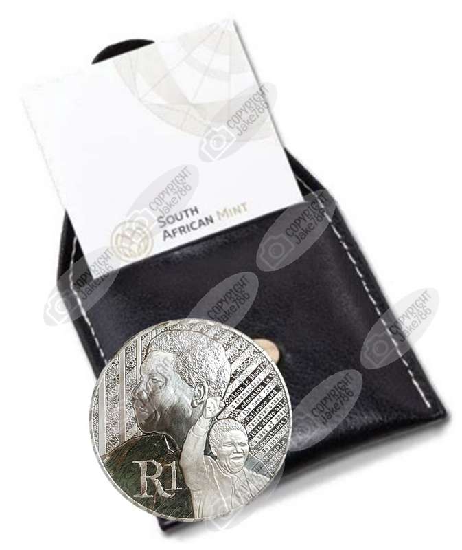 2018 Silver Unc R1 - Nelson Mandela Life of a legend