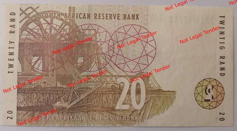 TT Mboweni R20 Bank Note