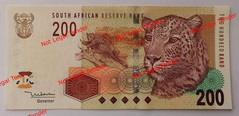 TT Mboweni R200 Bank Note