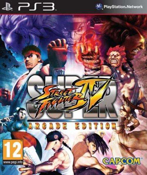 PS3 - SUPER STREET FIGHTER IV ARCADE EDITION (LIKE NEW)