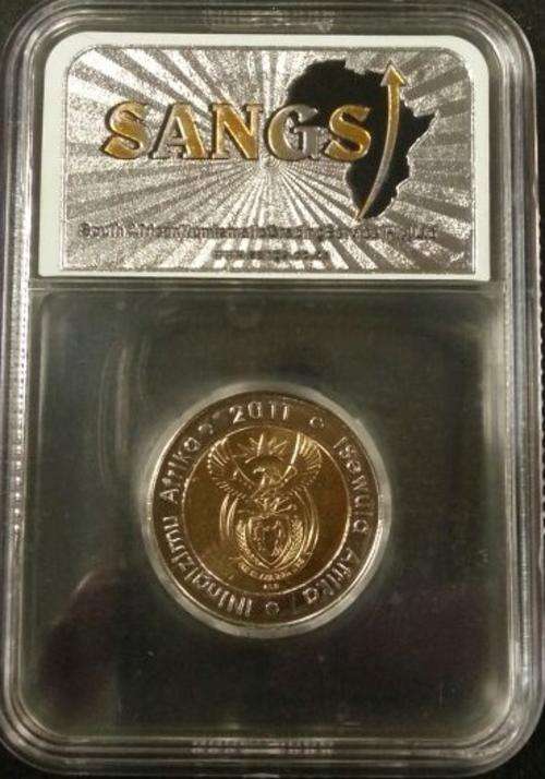 EXTREMELY RARE *** MS 64 - 2011 SARB R5 - 1 OF ONLY 59 GRADED