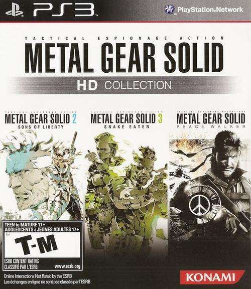 PS3 - Metal Gear Solid HD Collection - 3 great games on 1 disc for 1 bid - AS NEW