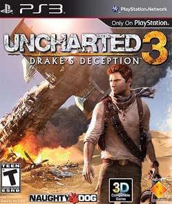 PS3 - UNCHARTED 3 DRAKES DECEPTION (AS NEW)